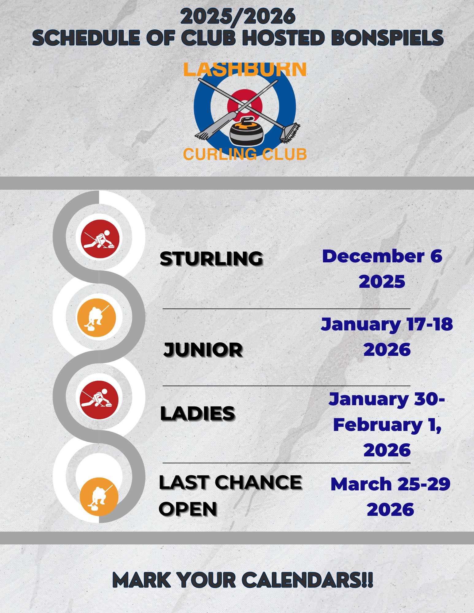 2025 2026 Bonspiel Schedule