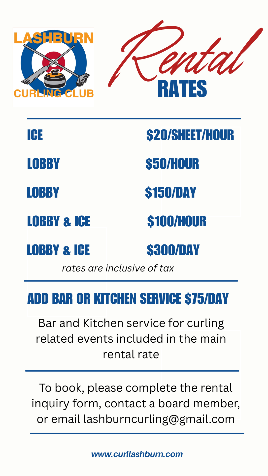 Rental rate