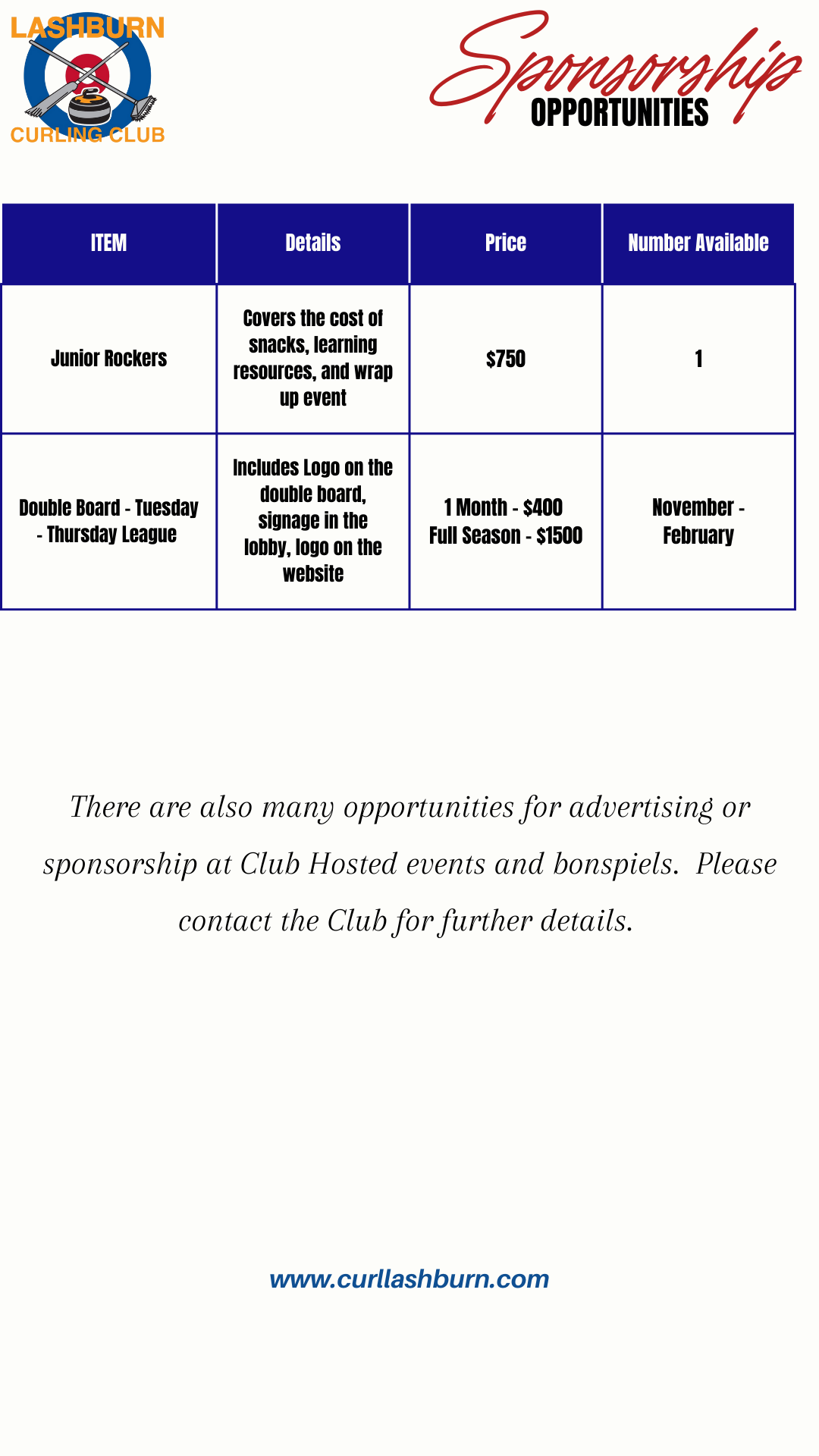 Sponsorship